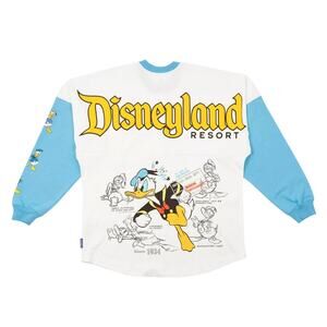 NWOT Disney Parks Disneyland Donald Duck 90th Anniversary Spirit Jersey XXL